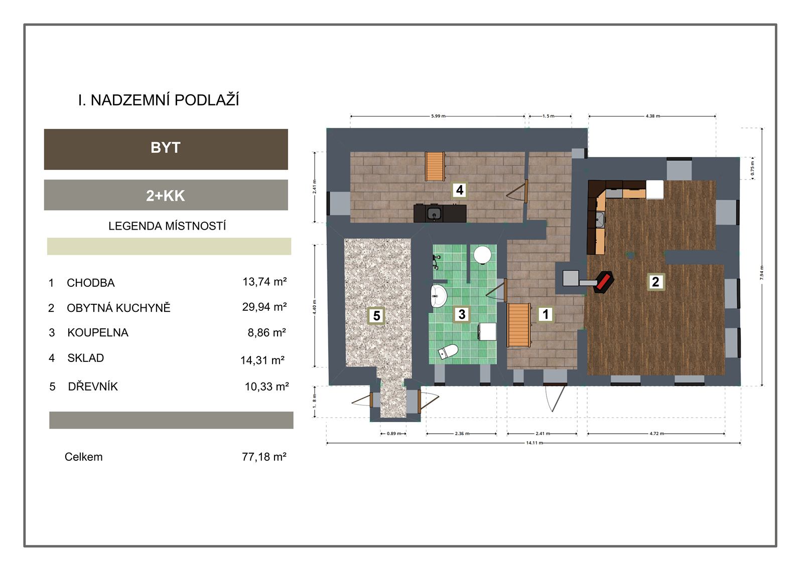 2D půdorys